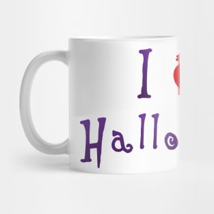 I Love Halloween - Human Heart Mug